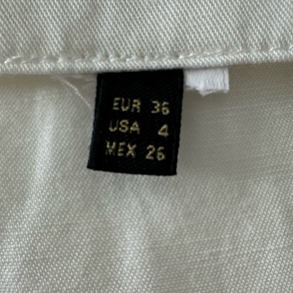 MASSIMO DUTTI WRAP CREPE SKIRT SIZE 4 - Picture 4 of 7